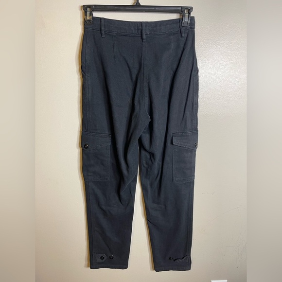 Aritzia Wilfred Free Black Modern Cargo Pant Button Fly Size 6 - Picture 4 of 7